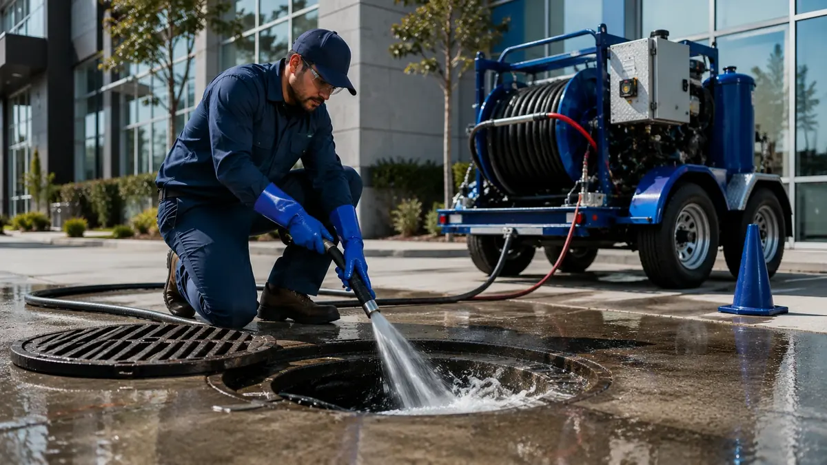 Commercial Hydro Jet Drain Cleaning in Foothill Ranch