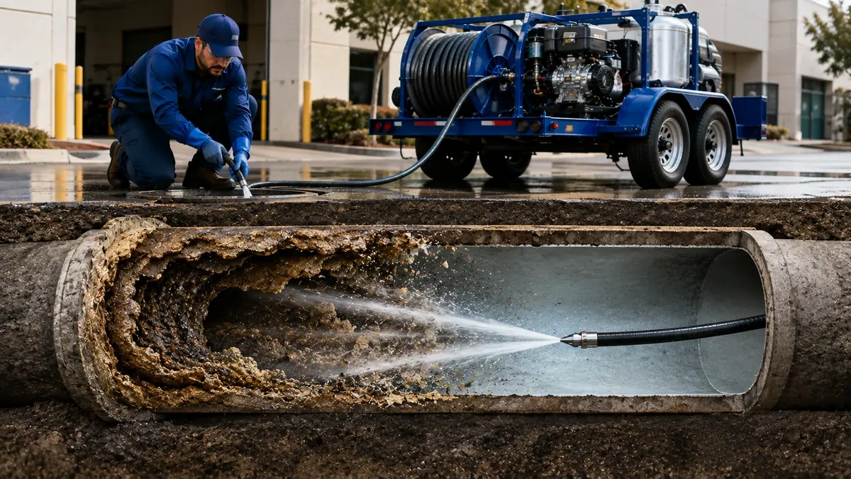 Sewer Pipe Descaling in Foothill Ranch
